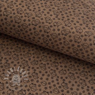 Menčester STRETCH Little sheep taupe