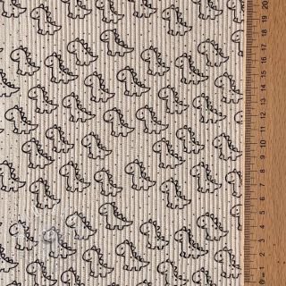 Menčester STRETCH Little dino light sand