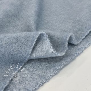 Kabátovina PRATO wool light blue melange