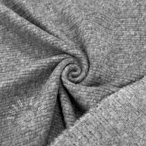Kabátovina PRATO wool light grey melange