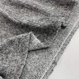 Kabátovina PRATO wool light grey melange