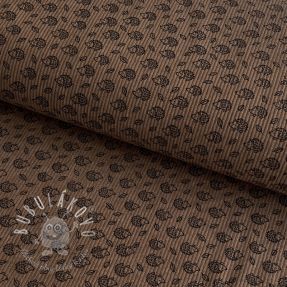 Menčester STRETCH Little hedgehog taupe