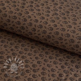 Menčester STRETCH Little hedgehog taupe