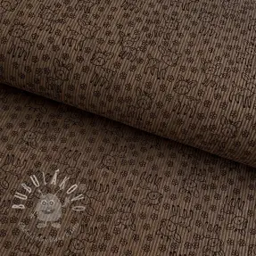Menčester STRETCH Little deer taupe