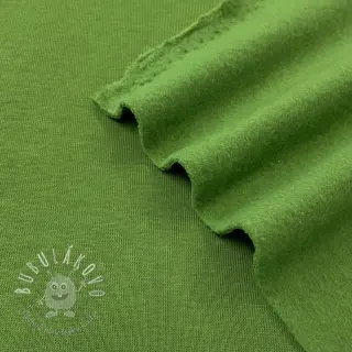 Teplákovina počesaná JOGGING green