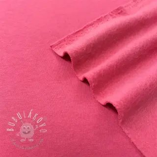 Teplákovina počesaná JOGGING fuchsia
