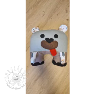 Bavlnený popelín sage