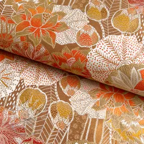 Dekoračná látka jacquard Opium allover peanut