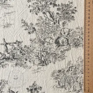 Dekoračná látka RUSTIC VINTAGE PRINT Gabrielle fusian