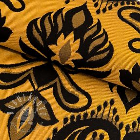 Dekoračná látka jacquard Baccara gold
