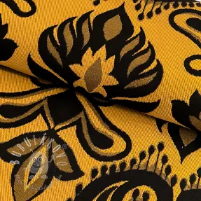 Dekoračná látka jacquard Baccara gold