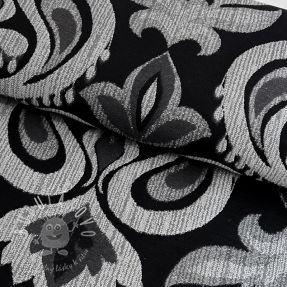 Dekoračná látka jacquard Baccara argent