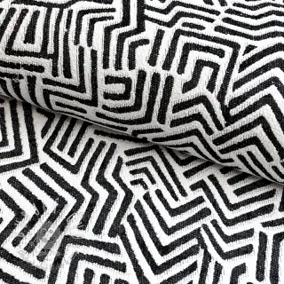 Dekoračná látka jacquard Mesopotamie allover graphite