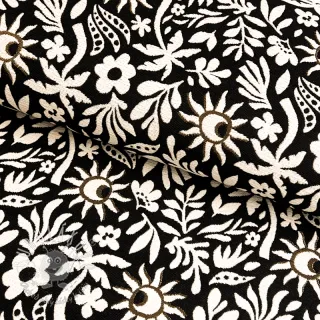 Dekoračná látka jacquard Sunlight noir