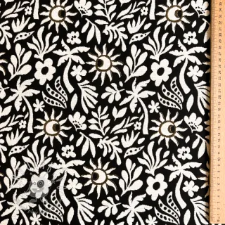 Dekoračná látka jacquard Sunlight noir