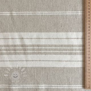 Dekoračná látka jacquard LINEN LOOK Granville lin