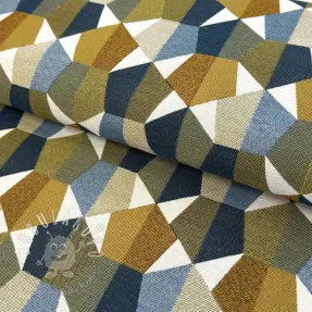 Dekoračná látka jacquard Mustang blue