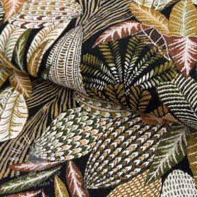 Dekoračná látka jacquard Egypte noir