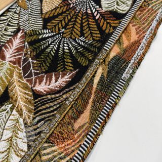 Dekoračná látka jacquard Egypte noir