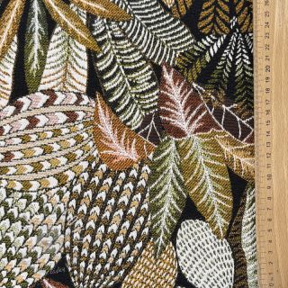 Dekoračná látka jacquard Egypte noir