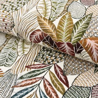 Dekoračná látka jacquard Egypte blanc