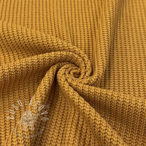 Svetrovina BIG KNIT mustard