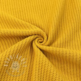 Svetrovina BIG KNIT yellow