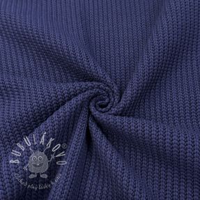 Svetrovina BIG KNIT navy
