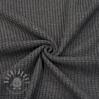Svetrovina BIG KNIT dark grey