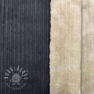 Menčester Cofur fleece black
