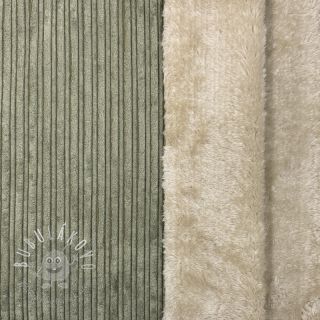 Menčester Cofur fleece camo green