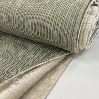 Menčester Cofur fleece camo green