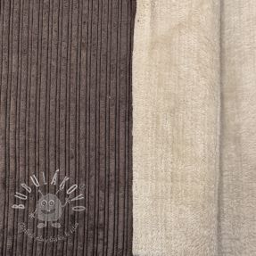 Menčester Cofur fleece dark brown