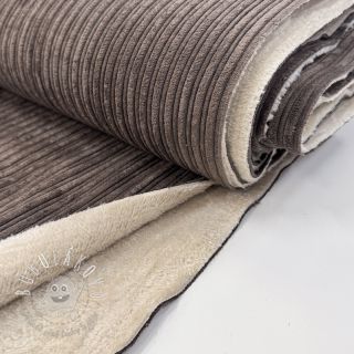 Menčester Cofur fleece dark brown