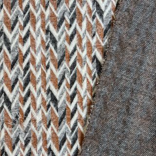 Pletenina jacquard Comfilia Irregular Herringbone