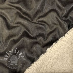 Kabátovina Vintage Glammy Teddy Lammy grey