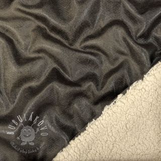 Kabátovina Vintage Glammy Teddy Lammy grey