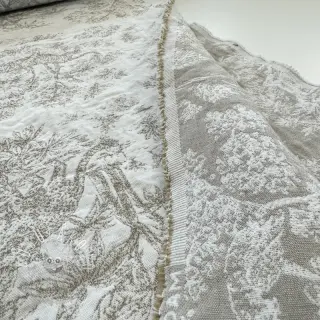 Dekoračná látka jacquard MACASSAR alover lin