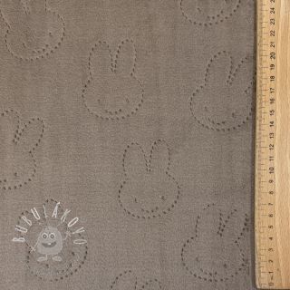 Kojenecký plyš TEDDY Bunny taupe