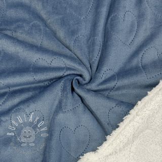 Kojenecký plyš TEDDY Hearts jeans