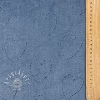 Kojenecký plyš TEDDY Hearts jeans