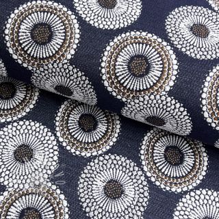 Dekoračná látka jacquard Jojoba marine