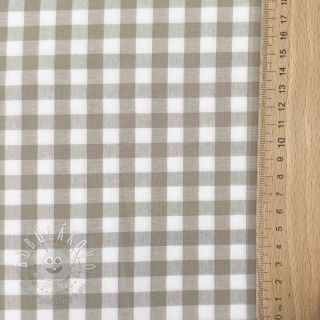 Bavlnená látka Check sand