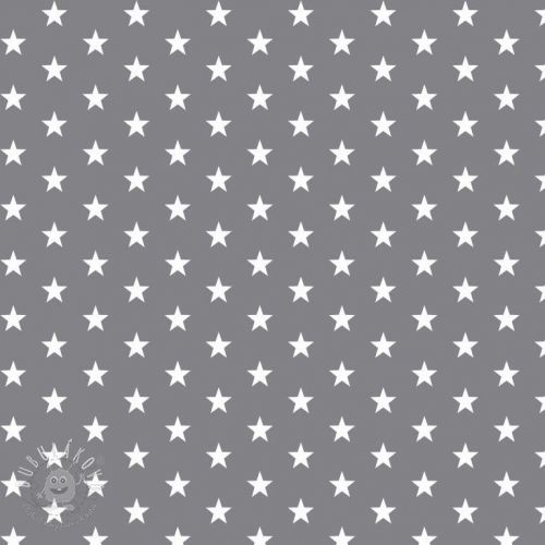 Bavlnená látka Petit stars grey