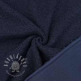 Fleece TEDDY DOUBLE SIDED navy