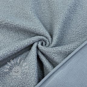 Fleece TEDDY DOUBLE SIDED pale turquoise