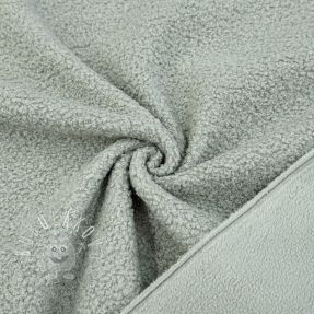 Fleece TEDDY DOUBLE SIDED old green