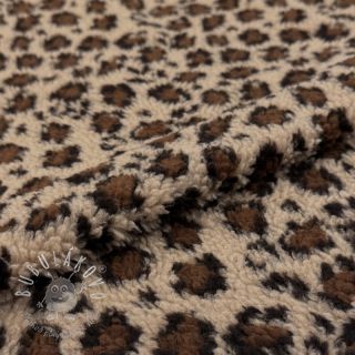 Kabátovina TEDDY Panthera light sand