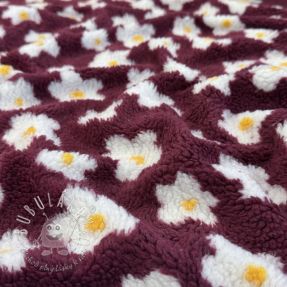 Kabátovina TEDDY Daisy brom beere