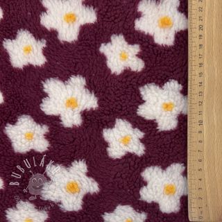 Kabátovina TEDDY Daisy brom beere